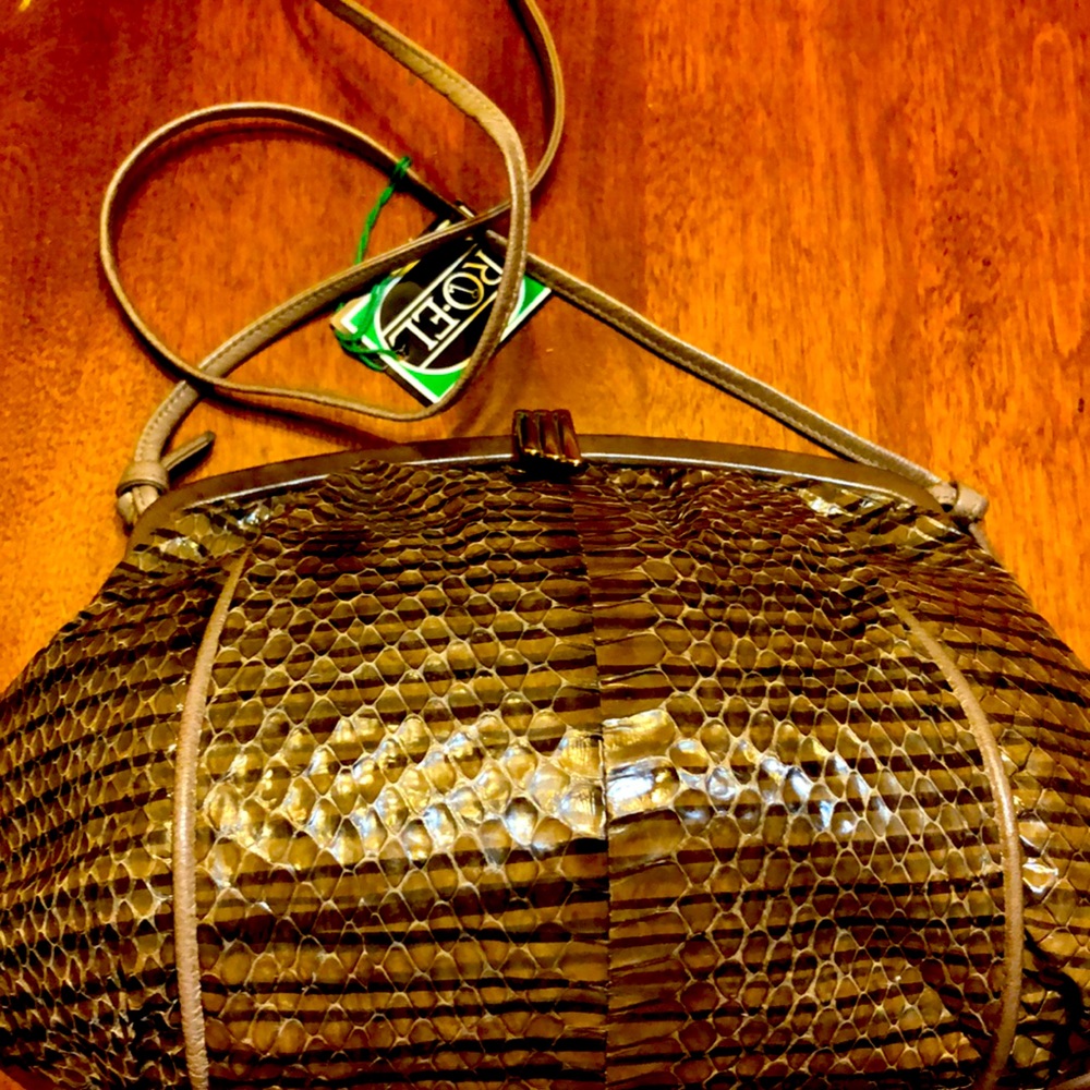 REAL snakeskin handbag